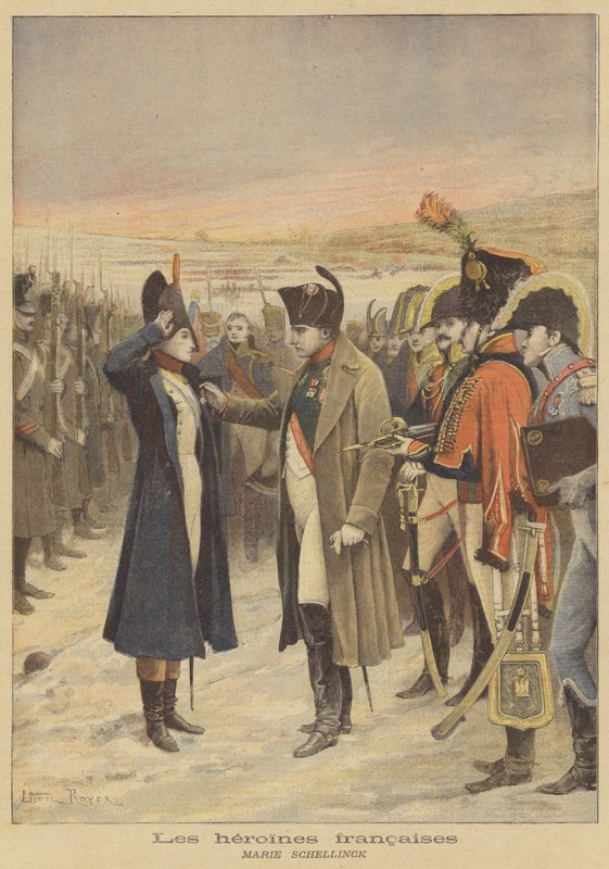 Ranskan sankaritar: Marie Schellinck tekijältä after Lionel Royer