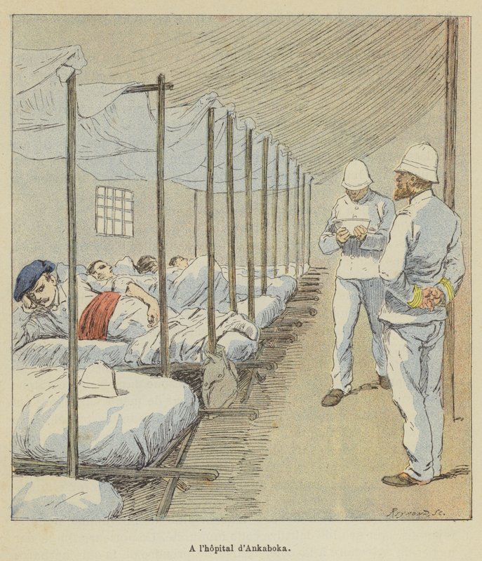 Lhopital dAnkaboka tekijältä after Louis Charles Bombled