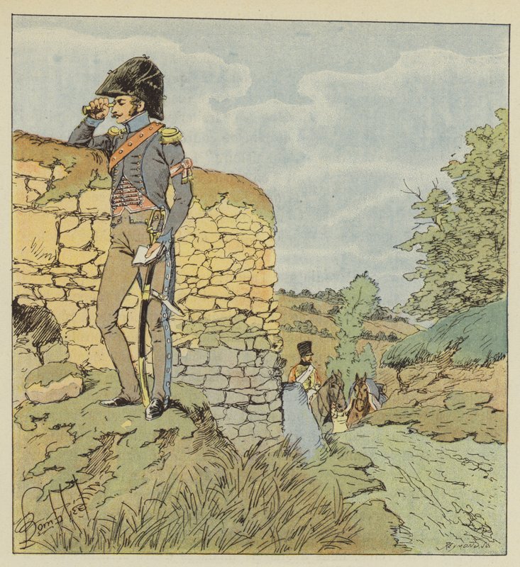 Aide de camp du general de division tekijältä after Louis Charles Bombled