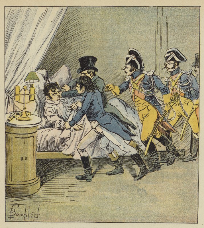 Pichegrun pidätys tekijältä after Louis Charles Bombled