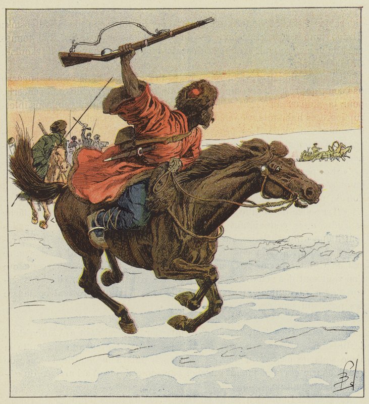 Bandiittien khoungouzes tekijältä after Louis Charles Bombled