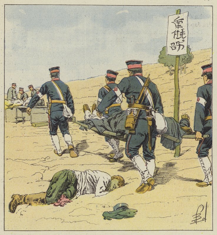 Japanilaiset paarit tekijältä after Louis Charles Bombled