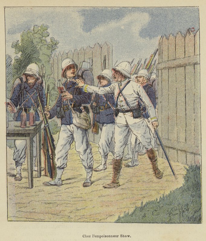 Poisoner Shaw tekijältä after Louis Charles Bombled
