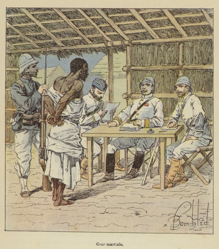 Sotaoikeus tekijältä after Louis Charles Bombled