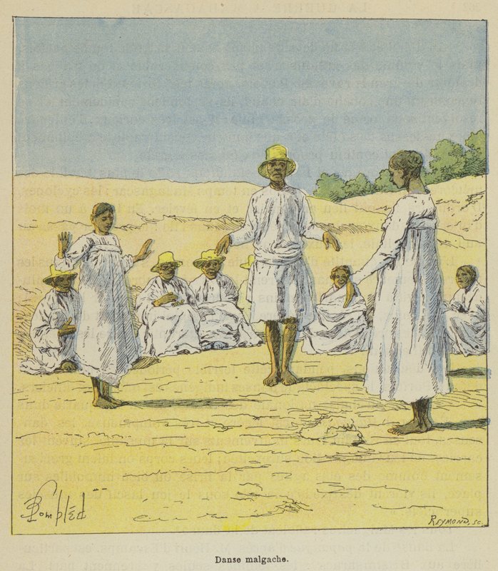 Madagascan tanssi tekijältä after Louis Charles Bombled