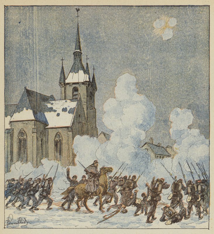 Patayn puolustaminen 75. matkapuhelimilla tekijältä after Louis Charles Bombled