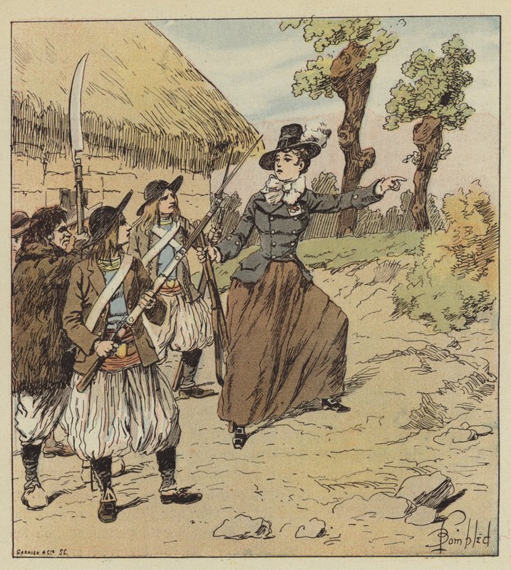Hän oli osallistunut erittäin aktiivisesti Vendeen sotiin tekijältä after Louis Charles Bombled