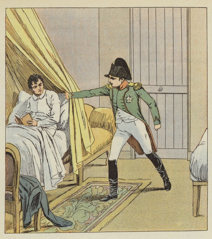 Näin käsivarren, joka erotti verhoni tekijältä after Louis Charles Bombled