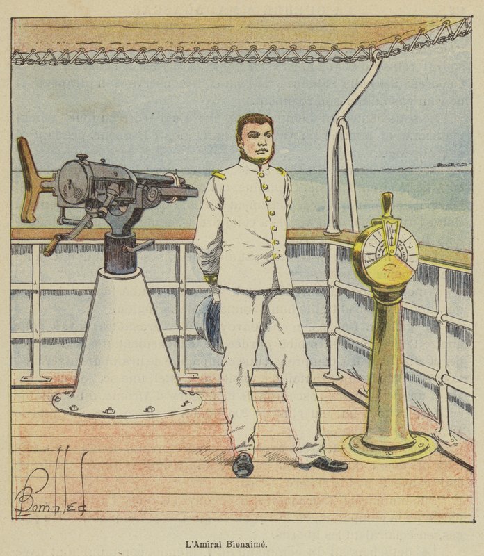LAmiral Bienaime tekijältä after Louis Charles Bombled