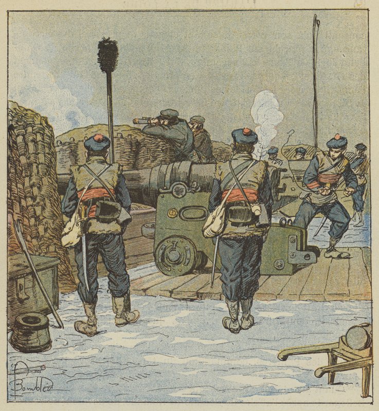 Chevillyn meriakku tekijältä after Louis Charles Bombled