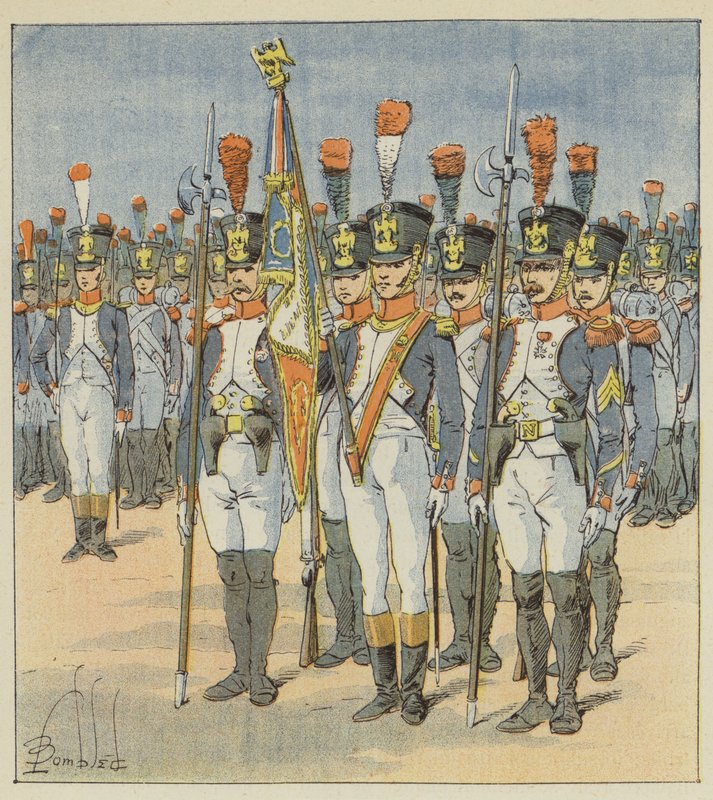 Kotkanvartija tekijältä after Louis Charles Bombled