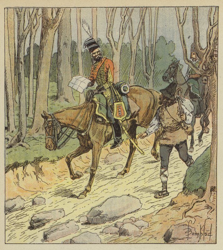 Kenraali Stengel oli erinomainen husaariupseeri tekijältä after Louis Charles Bombled