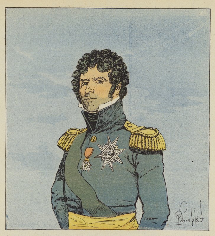 Marsalkka Bernadotte tekijältä after Louis Charles Bombled