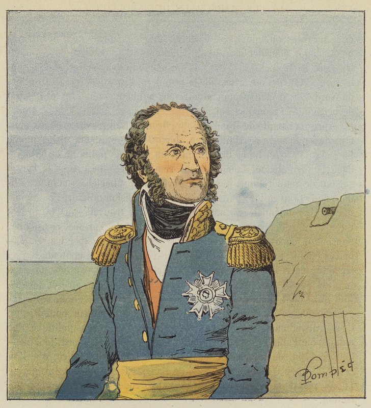 Marsalkka Brune tekijältä after Louis Charles Bombled