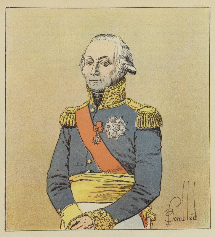 Marsalkka Kellermann tekijältä after Louis Charles Bombled