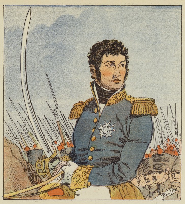 Marsalkka Lannes tekijältä after Louis Charles Bombled