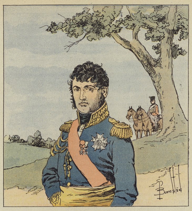 Marsalkka Soult tekijältä after Louis Charles Bombled