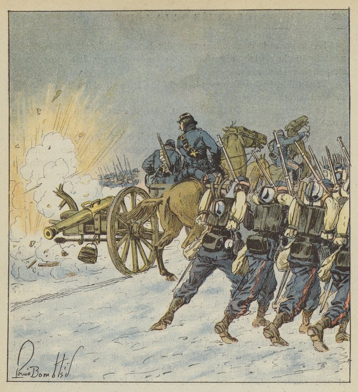 Vendeen matkapuhelimet hyökkäävät tekijältä after Louis Charles Bombled