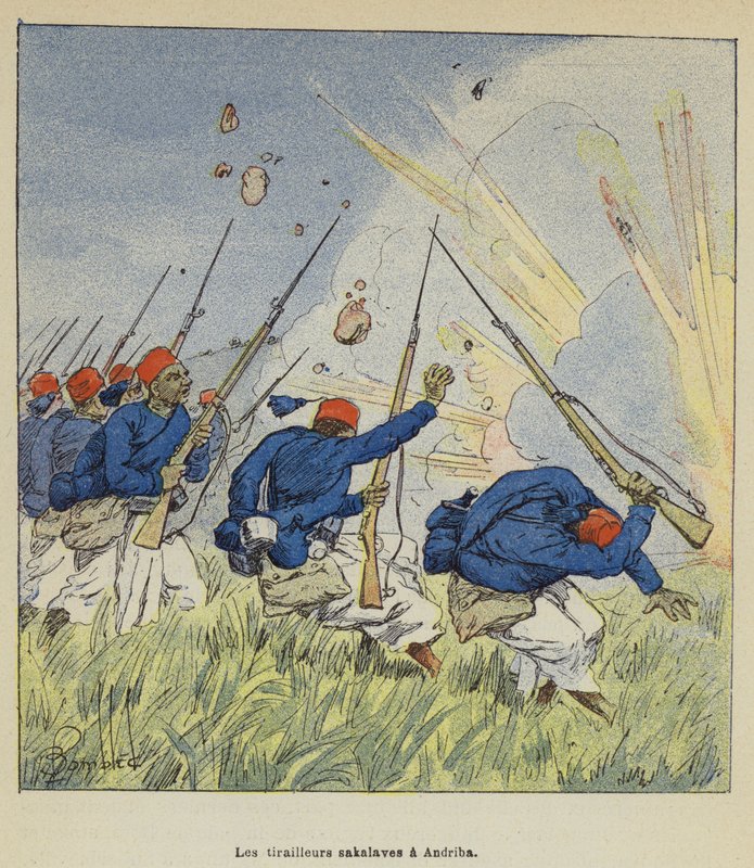 Katapulterit Andribassa tekijältä after Louis Charles Bombled