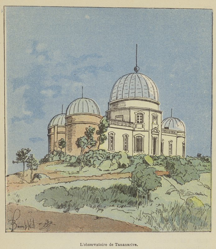 Antananarivon observatorio tekijältä after Louis Charles Bombled