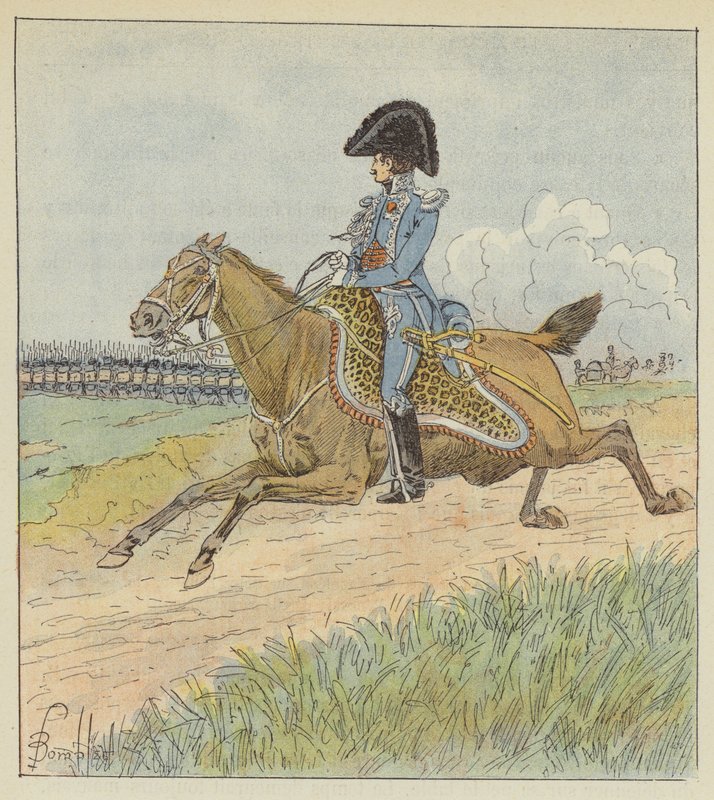 Keisarin järjestysupseeri tekijältä after Louis Charles Bombled