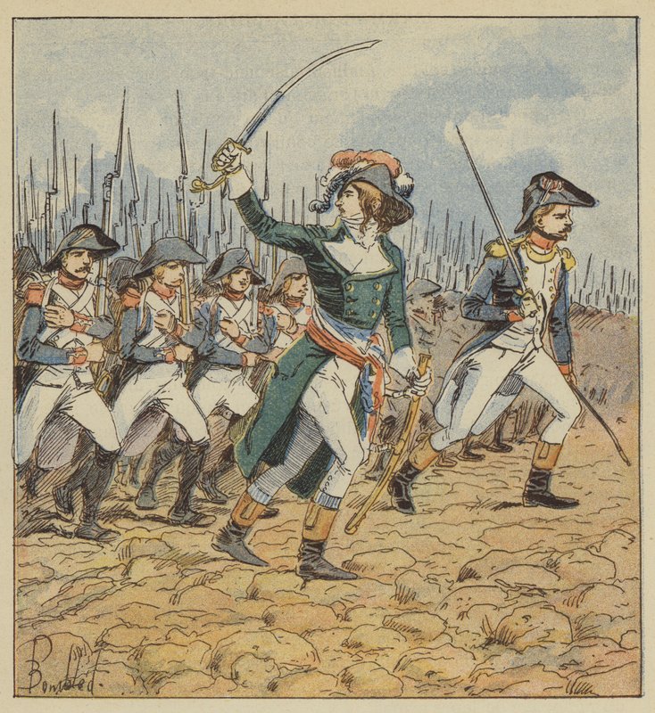 Kansan edustaja armeijassa tekijältä after Louis Charles Bombled