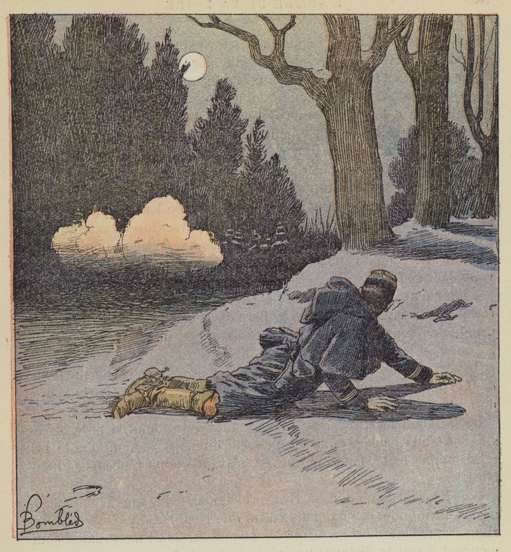 Yllätys de Chambord, everstiluutnantti Pinelli tekijältä after Louis Charles Bombled