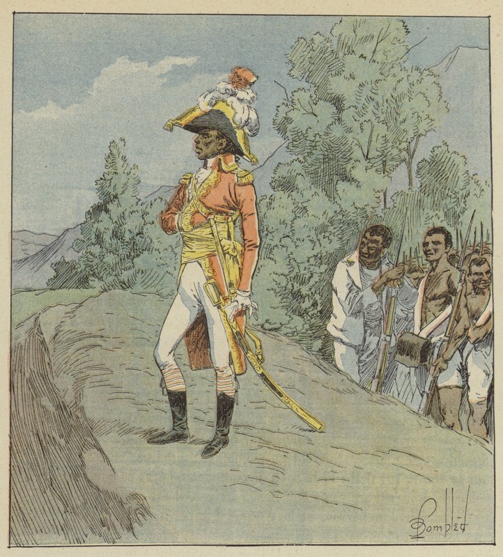 Toussaint ei verkottanut miestä ilman ansioita tekijältä after Louis Charles Bombled