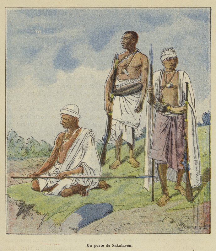 Sakalaveen postaus tekijältä after Louis Charles Bombled