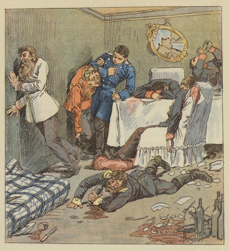 Huone varattu Hotel de Francesta tekijältä after Louis Charles Bombled