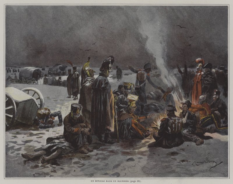 Bivouac suossa tekijältä after Maurice Henri Orange