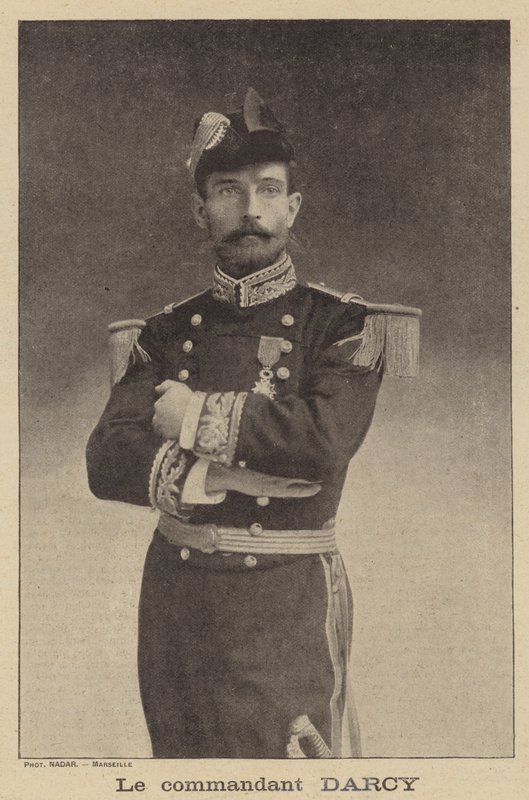 Eugene Darcy, ranskalainen merivoimien upseeri tekijältä after Nadar