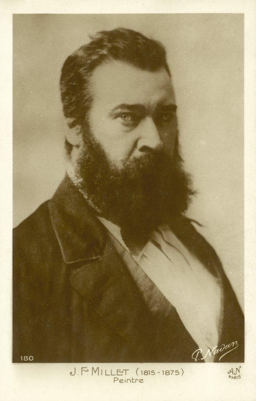 Jean-Francois Millet, ranskalainen taidemaalari tekijältä after Nadar