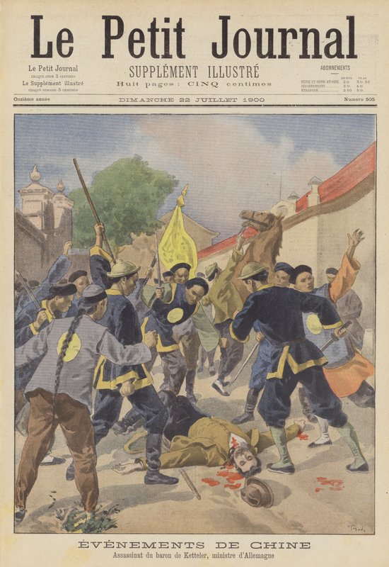 Boxer Rebellion: Saksan Peking-lähettilään murha tekijältä after Oswaldo Tofani