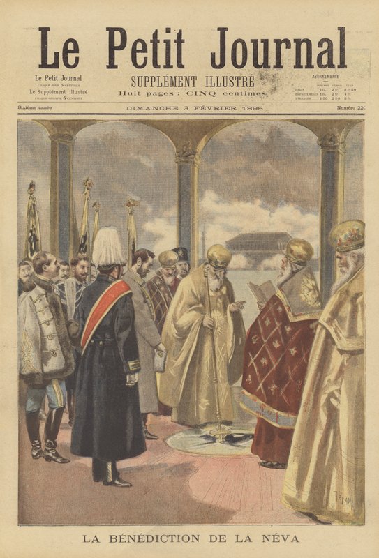 Neva-joen siunaus tekijältä after Oswaldo Tofani