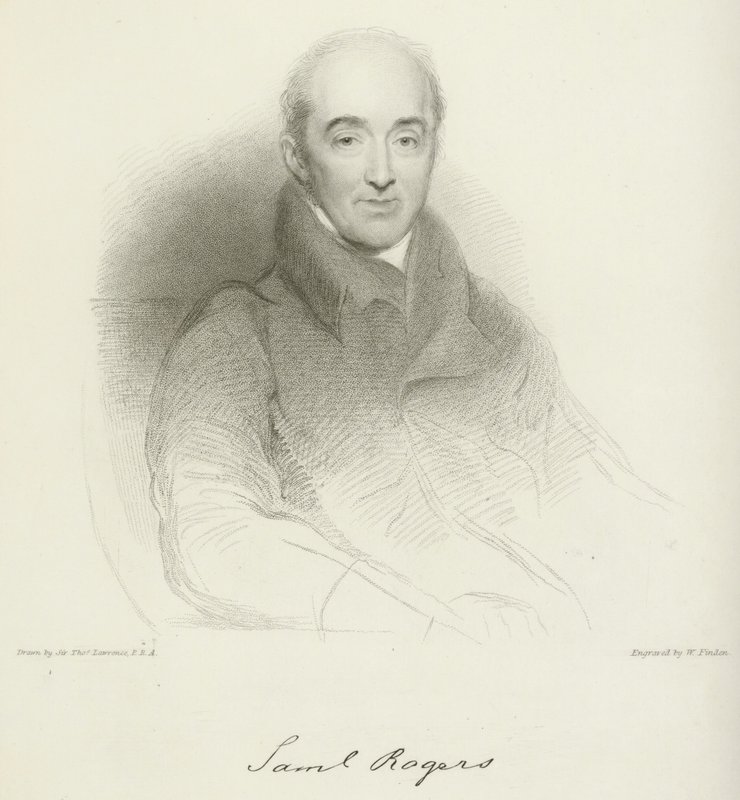 Samuel Rogers tekijältä after Thomas Lawrence