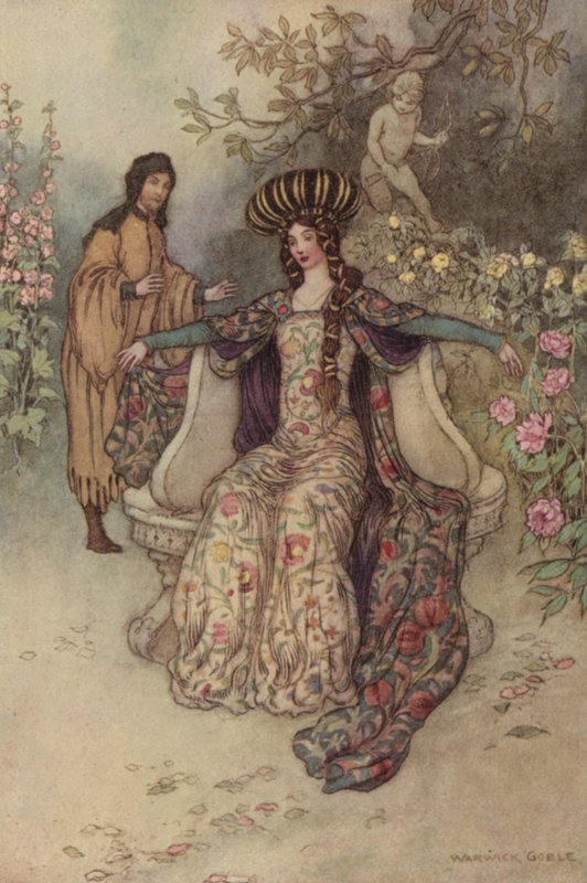 Geoffrey Chaucer, runo tekijältä after Warwick Goble