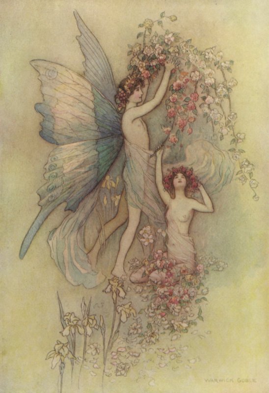 Geoffrey Chaucer, Herttuattaren kirja tekijältä after Warwick Goble
