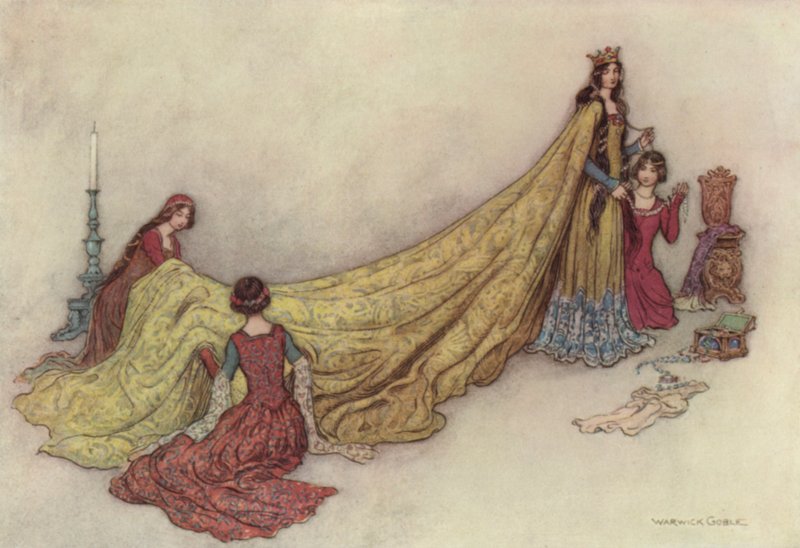 Geoffrey Chaucer, The Clerks Tale tekijältä after Warwick Goble