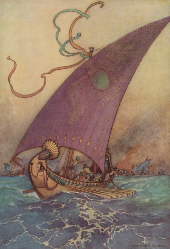 Geoffrey Chaucer, Hyvien naisten legenda tekijältä after Warwick Goble