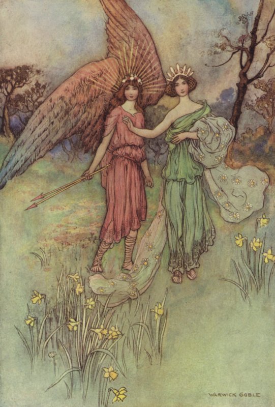 Geoffrey Chaucer, Hyvien naisten legenda tekijältä after Warwick Goble