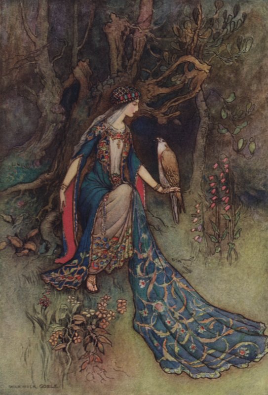 Geoffrey Chaucer, Squiren tarina tekijältä after Warwick Goble