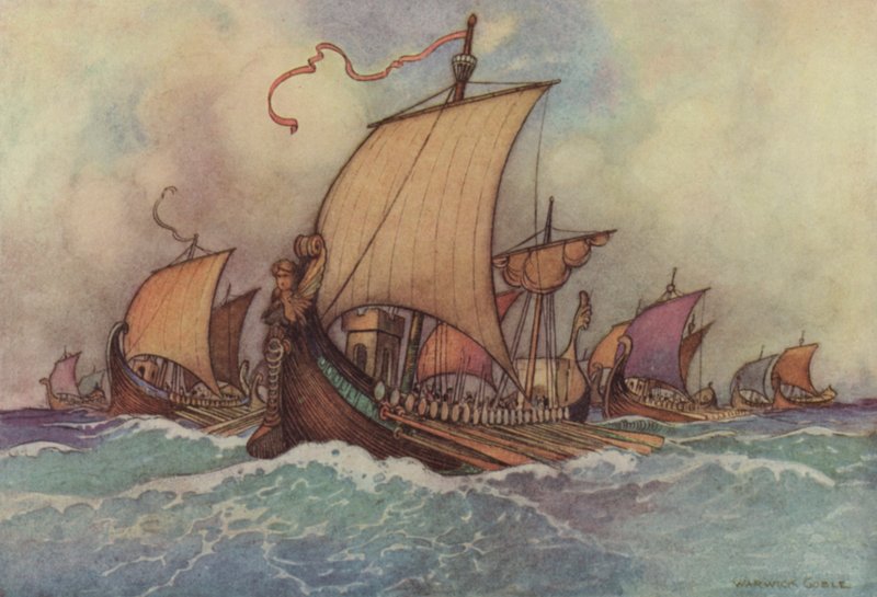Geoffrey Chaucer, Troilus ja Criseyde tekijältä after Warwick Goble