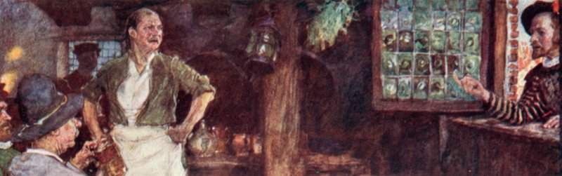 Shakespeare soittaa Mermaid Taverniin nähdäkseen, onko Ben Jonson siellä tekijältä after William Hatherell