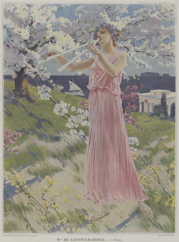 Avril (huhtikuu) tekijältä after William de Leftwich Dodge