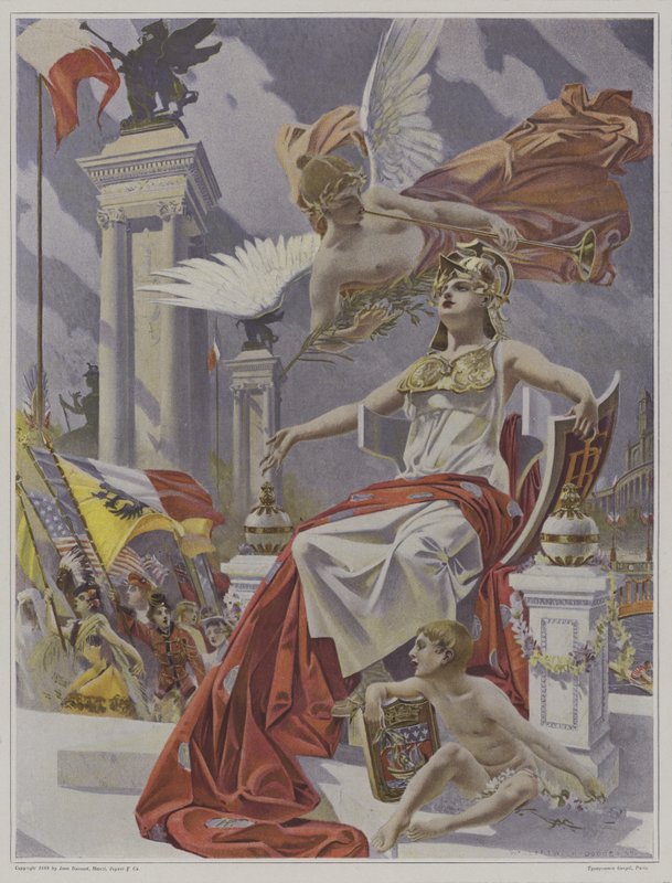 1900 maailmannäyttely, Pariisi tekijältä after William de Leftwich Dodge