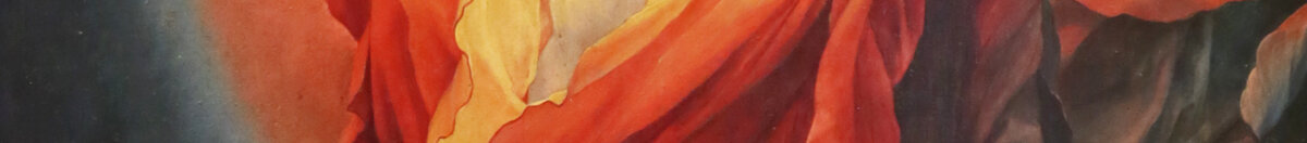 Ylösnousemus (Matthias Grünewald), Detail: Erhobene Hände und rotes Gewand