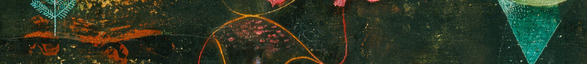 Kalataika (Paul Klee), Detail: Figur mit roter Hand