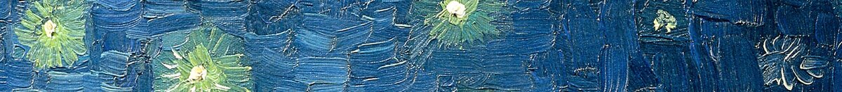 Tähtiyö Rhônen yllä (Vincent van Gogh), Detail: Sternenhimmel mit Großem Wagen