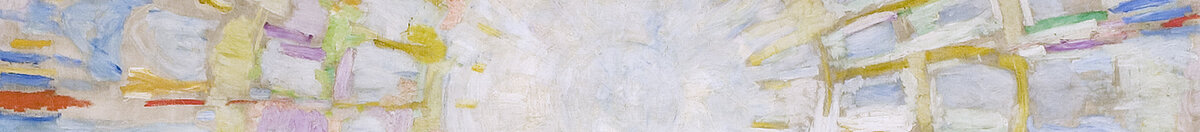 Aurinko (Edvard Munch), Detail: Strahlende Sonnenscheibe